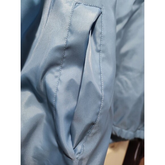 Vintage Steve & Barrys Mens Light Blue Jacket Size XL 100% Nylon Shell Y2K - Picture 12 of 14